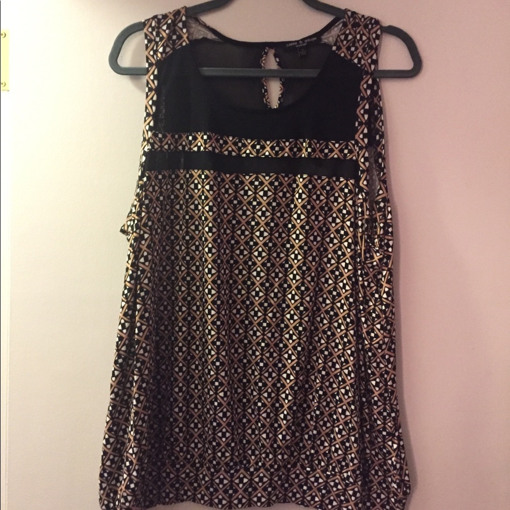 Woman’s dress sleeveless blouse